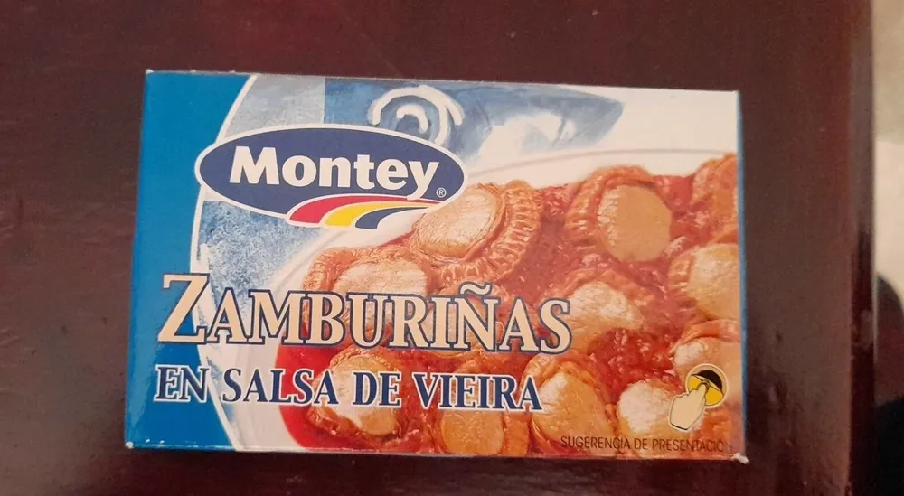 Zamburiñas en salsa de Vieira