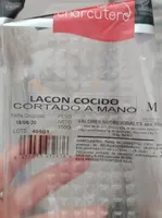Lacón en tapas cortado a mano