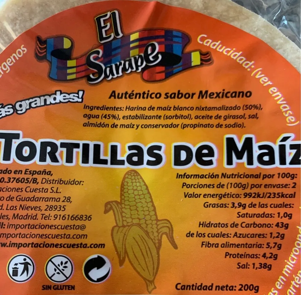 Tortillas de maiz