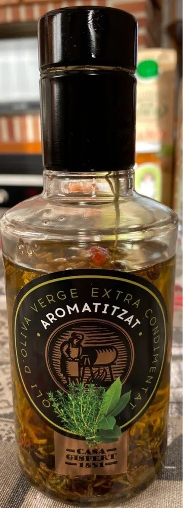 Oli d'oliva verge extra condimentat