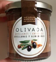 Olivada avellanas y almendras
