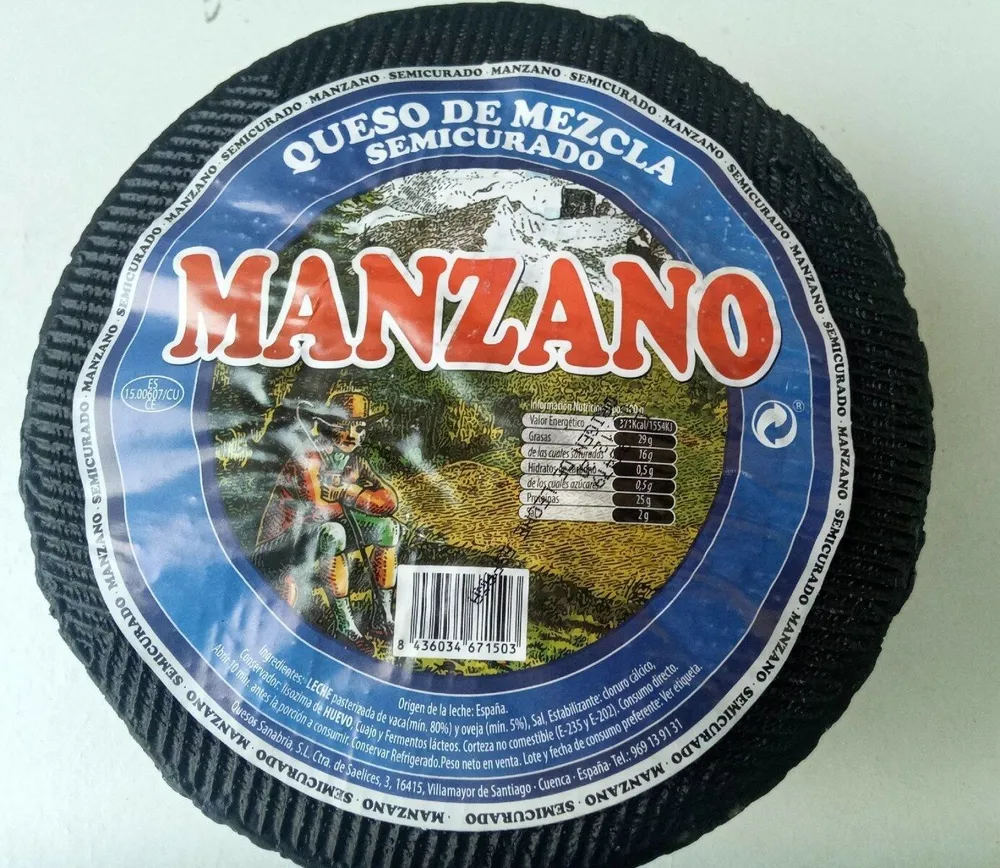 Quedo de mezcla semicurado