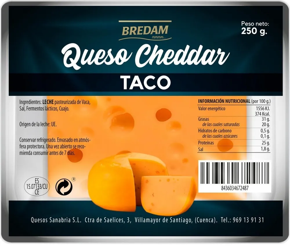 Queso Cheddar Taco