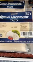 Queso mozzarella taco