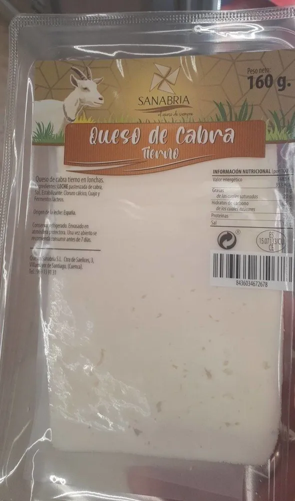 Queso de cabra tierno