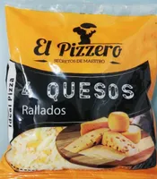 4 quesos rallados