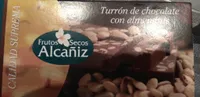 Turrón de chocolate con almendras