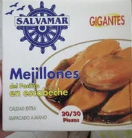 Mejillones del pacífico en escabeche