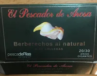 Berberechos al natural