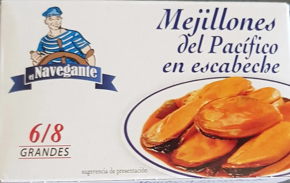 Mejillones escabeche El Navegante