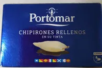 Chipirones rellenos en su tinta