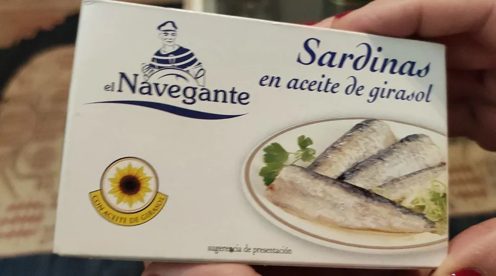 Sardinas en aceite de girasol