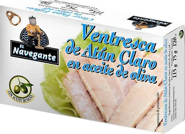 Ventresca de atún claro aceite de oliva