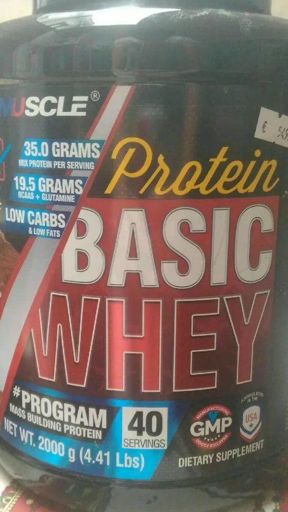 Basic whey ironmuscle