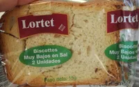 Biscotes Muy bajos en sal