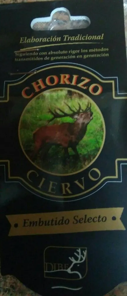 Chorizo de ciervo