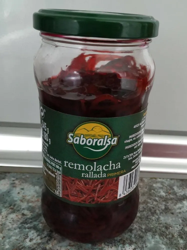 Remolacha rallada primera