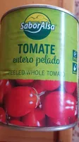 Tomate entero pelado saborAlsa