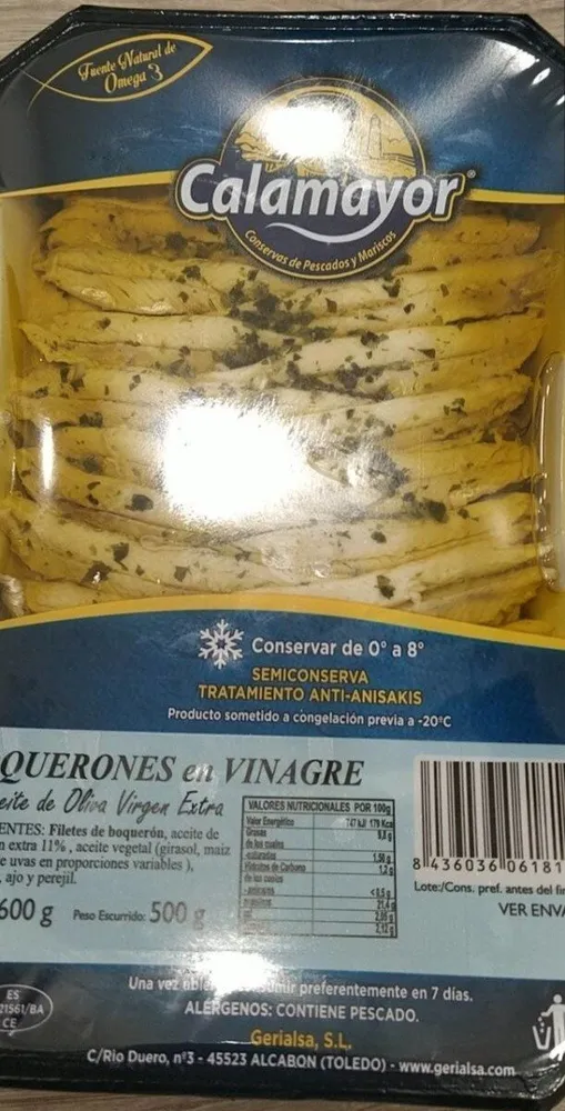 Boquerones en vinagre
