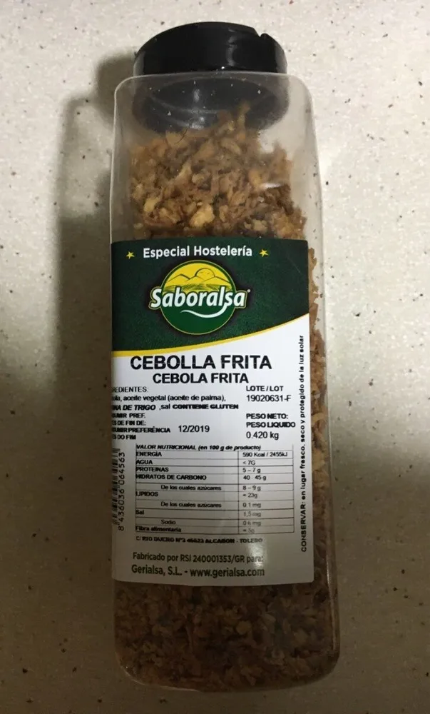 Cebolla frita
