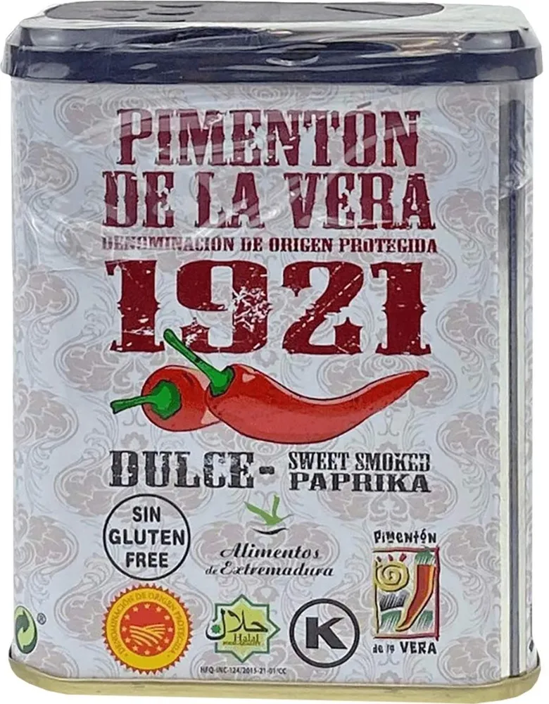 Pimentón dulce DOP pimentón de la Vera