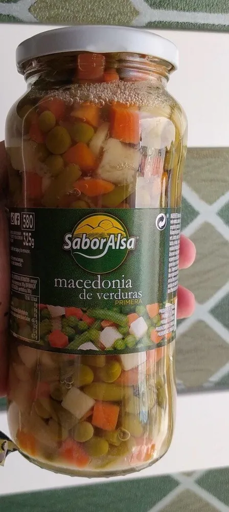 Macedonia de verduras
