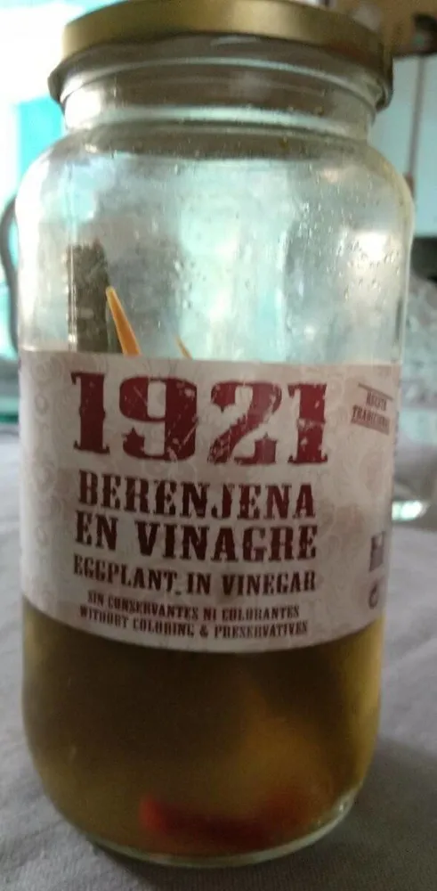 Berenjena en vinagre