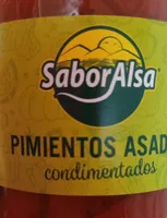 Pimientos asados en tiras condimentados