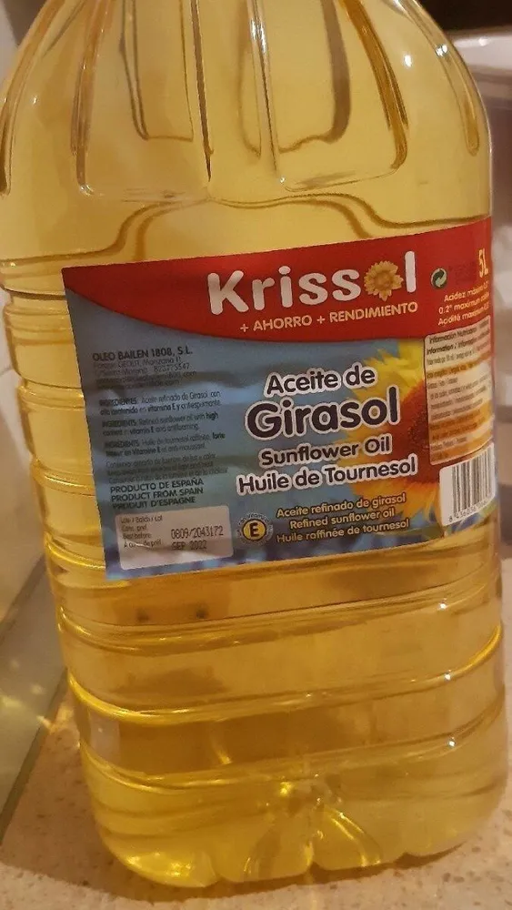Aceite de girasol
