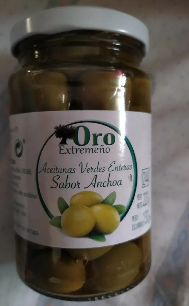 Aceitunas verdes enteras