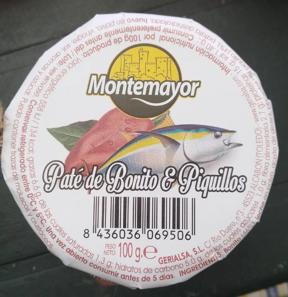 Paté de bonito & piquillos