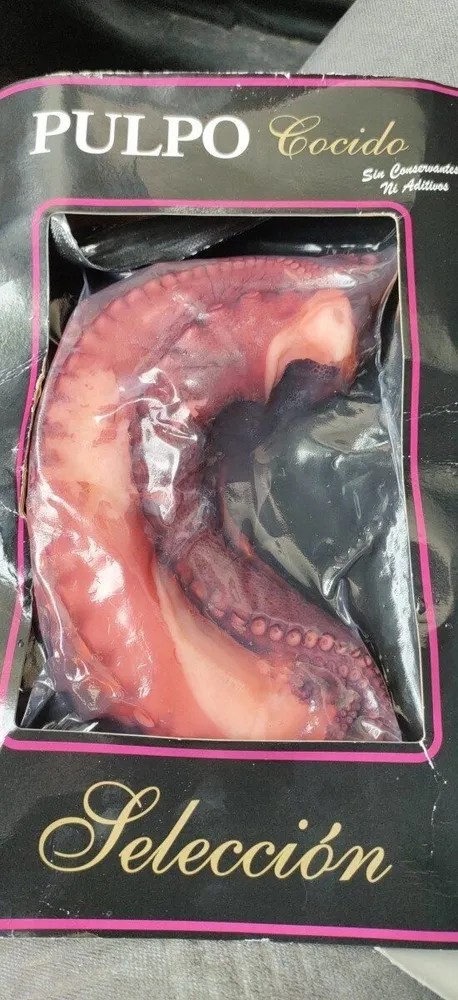 Pulpo cocido pata