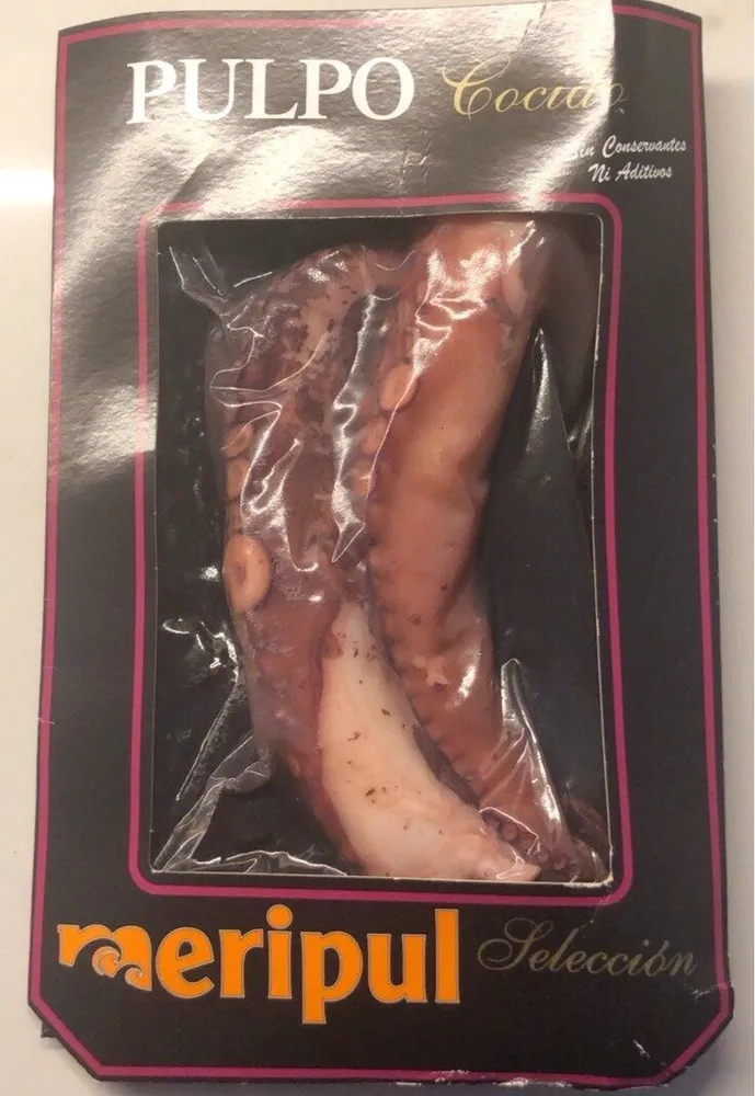 Pulpo cocido pata