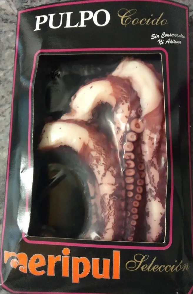 Pulpo cocido
