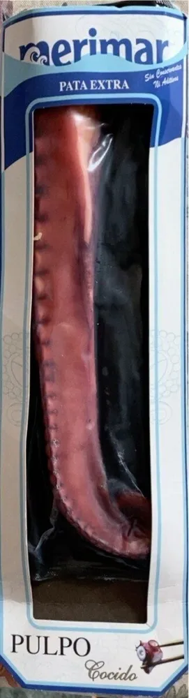 Pulpo cocido