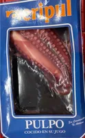Pulpo cocido en su jugo