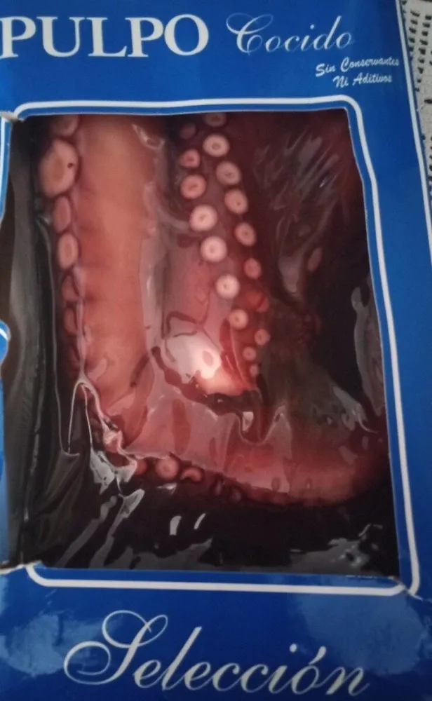 pulpo cocido
