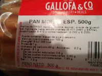 Pan molde 500g
