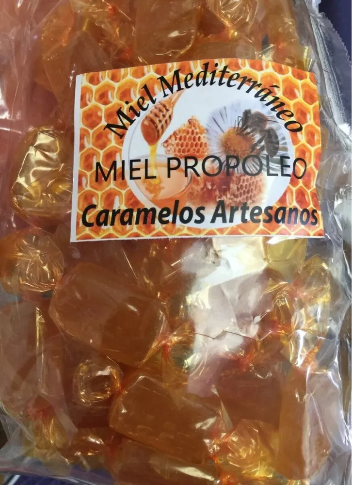 Caramelos artesanos miel propóleo