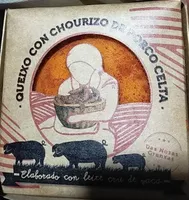 Queixo con chourizo de porco celta