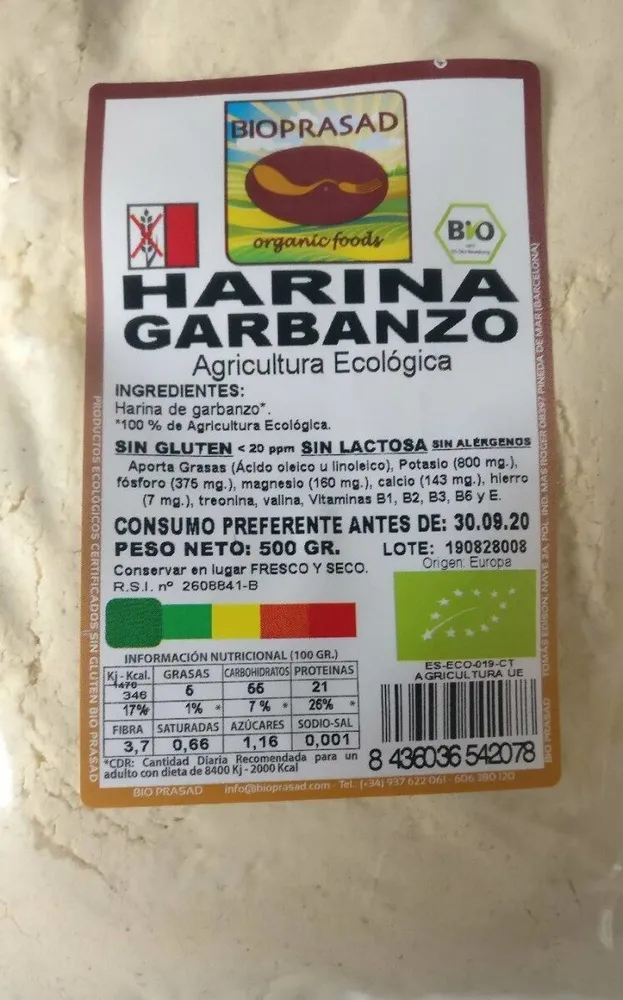Harina Garbanzo