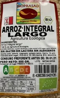 Arroz integral largo