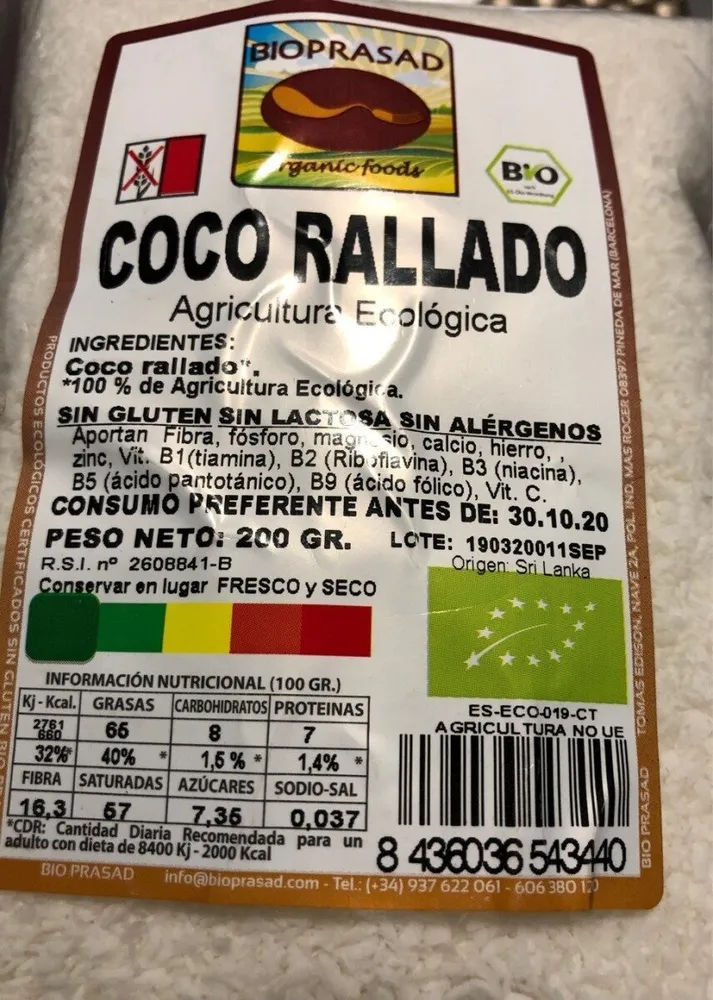 COCO RALLADO