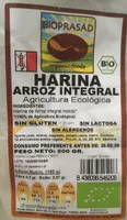 Harina arroz integral