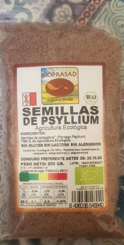 Semillas de Psyllium