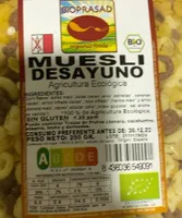 Muesli desayuno