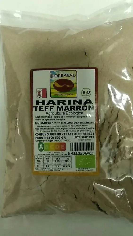 Harina de Teff marrón