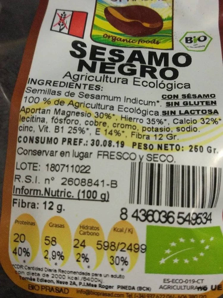 Sésamo negro