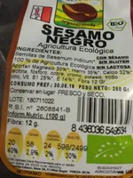 Sésamo negro