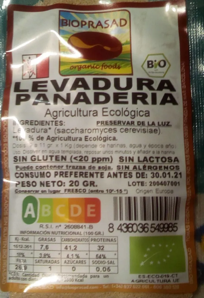 Levadura panaderia